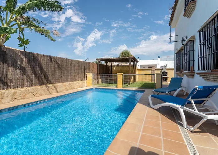 Entrecalas 4 Con Piscina Privada En Conil, Cala Aceite, Roche Viejo